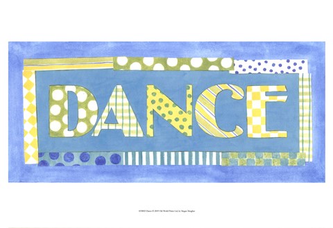 Framed Dance Print