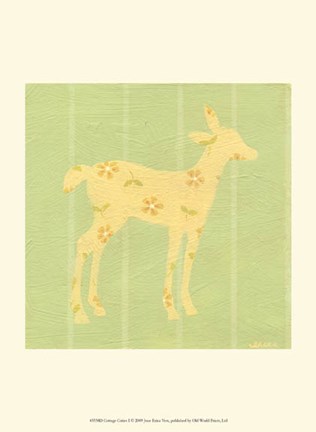 Framed Cottage Cuties I Print