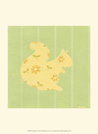 Framed Cottage Cuties IV Print