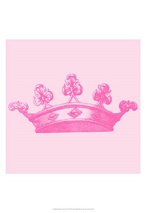 Framed Princess Crown II Print