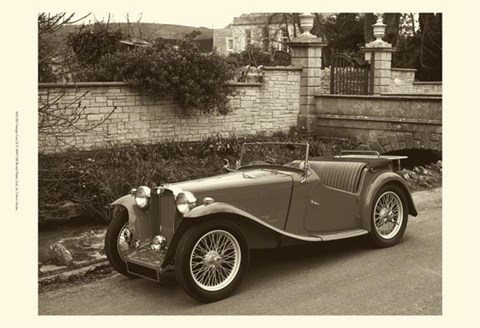 Framed Vintage Cars II Print