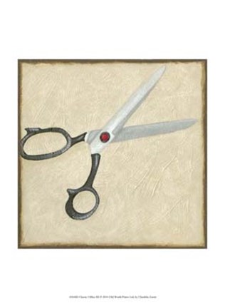 Framed Classic Office III Print