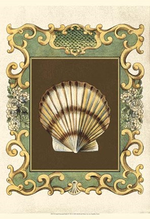 Framed Small Mermaid&#39;s Shells IV Print