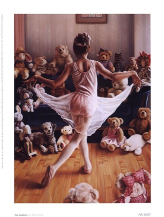 Framed Audition Print