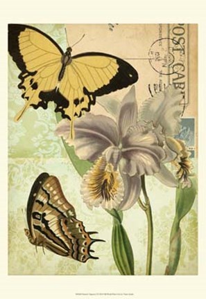 Framed Nature&#39;s Tapestry I Print