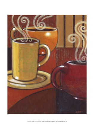 Framed Wake Up Call II Print