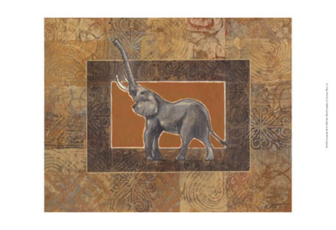 Framed Grasslands III Print