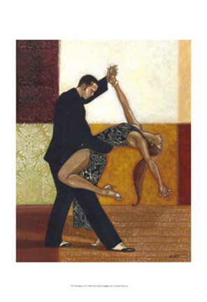 Framed Dance III Print