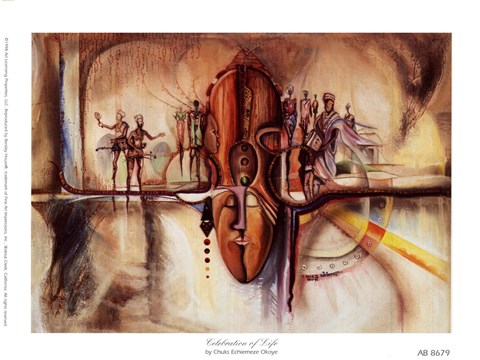 Framed Celebration Of Life Print