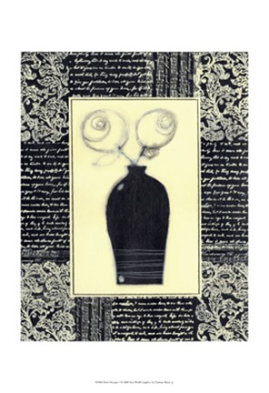 Framed Poet's Bouquet I Print