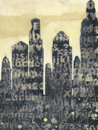 Framed Concrete II Print