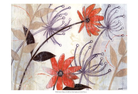 Framed Field of Whimsy II Print