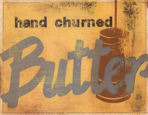 Framed Butter Print