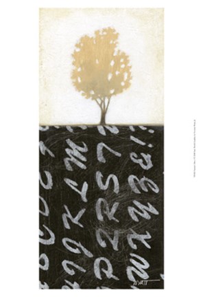 Framed Nature's Diary I Print