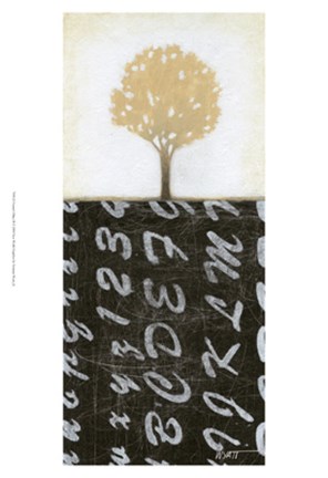 Framed Nature's Diary II Print