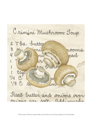 Framed Crimini Print