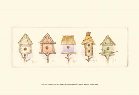 Framed Life of a Songbird II Print