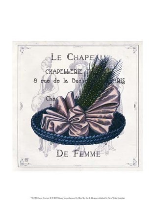 Framed Haute Couture II Print