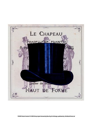 Framed Haute Couture V Print