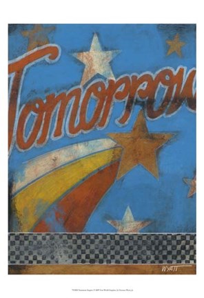 Framed Tomorrow Inspires Print