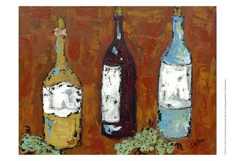 Framed In Vino Veritas I Print