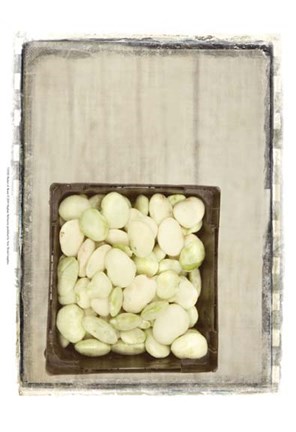 Framed Basket of Beans Print