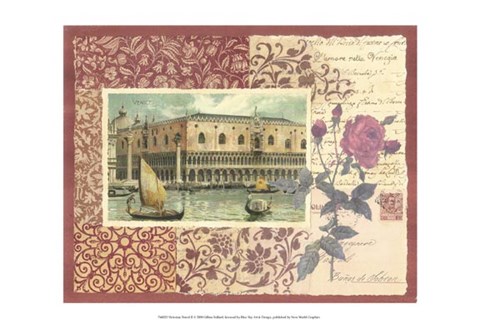 Framed Victorian Travel II Print