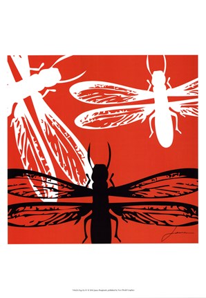 Framed Pop Fly IV Print