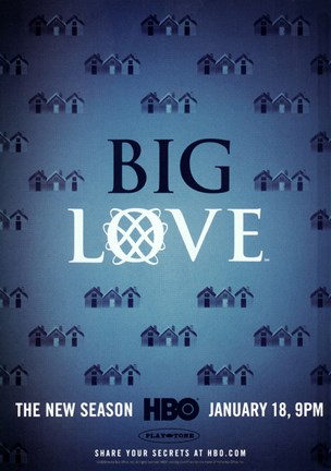 Framed Big Love Logo Print