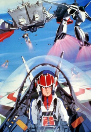 Framed Robotech: The Movie Print