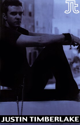 Framed Justin Timberlake Print