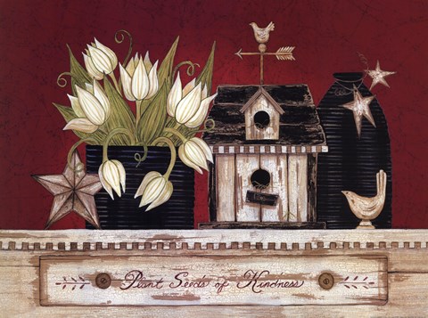 Framed Seeds of Kindness Print