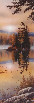 Framed Island Escape II Print