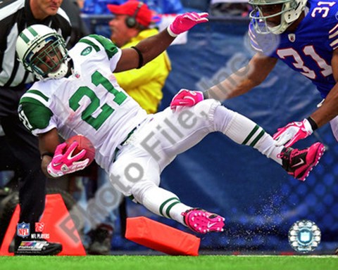 Framed LaDainian Tomlinson 2010 in the air Print