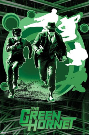 Framed Green Hornet - Sting Print