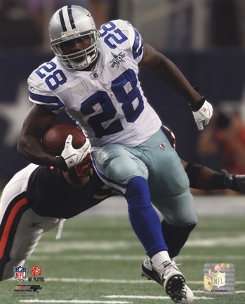 Framed Felix Jones 2010 Action Print