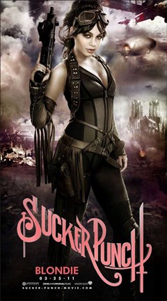 Framed Sucker Punch - Blondie Print