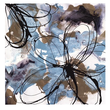 Framed Free Flow II Print