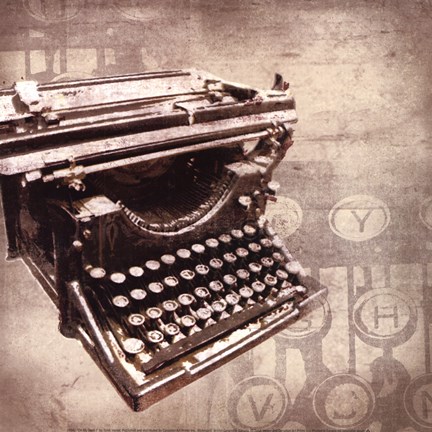 Framed On My Desk I Print