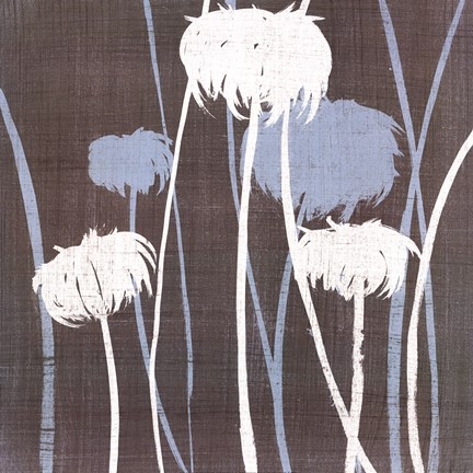 Framed Textile II Print