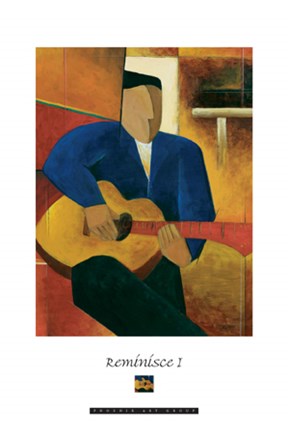 Framed Reminisce I Print