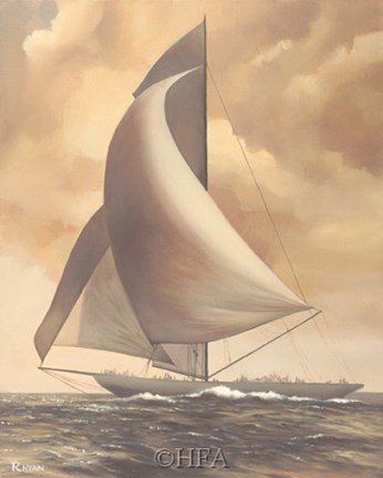 Framed Sunny Breezes Print