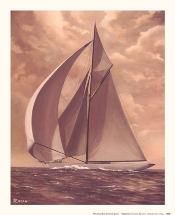 Framed Tradewind Run Print