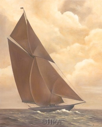 Framed Smooth Sailing Print