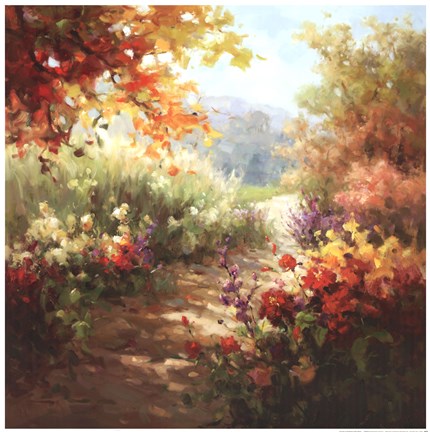 Framed Colors of Summer Print