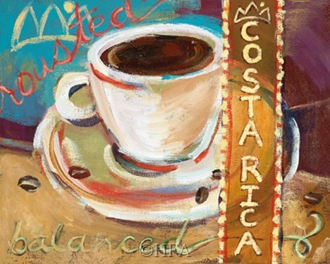 Framed Costa Rica Print