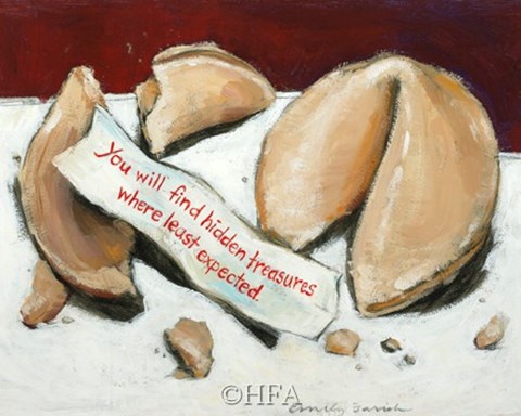 Framed Hidden Treasures Print