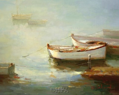 Framed Misty Morn Print