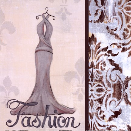 Framed Fashion Print