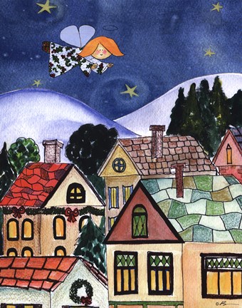 Framed Peace on Earth Print